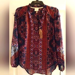 Women's Knox Rose Blouse XS NWT